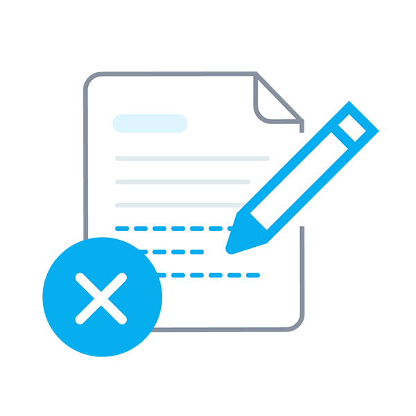 Fácil para cancelar