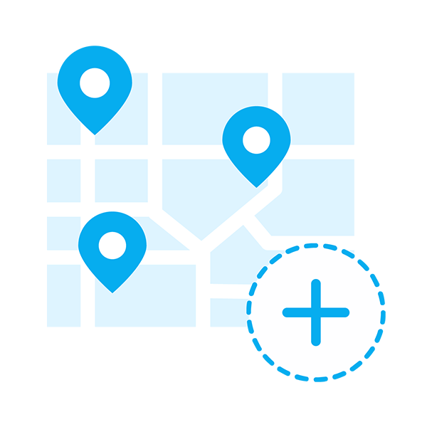 Localizações múltiplas